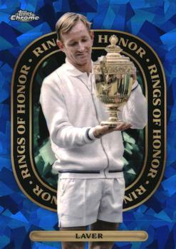 2021 Topps Chrome Sapphire - Rings of Honor #ROH-4 Rod Laver Front