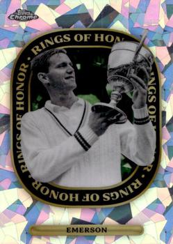 2021 Topps Chrome Sapphire - Rings of Honor White #ROH-16 Roy Emerson Front