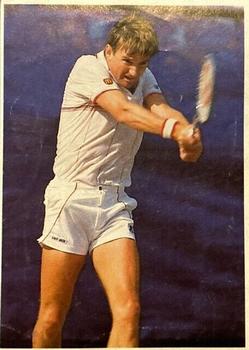 1984 Chocolat Poulain Serie 38 : Connaissance du Tennis #20 Jimmy Connors Front