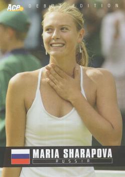 2005 Ace Authentic Debut Edition #01 Maria Sharapova Front