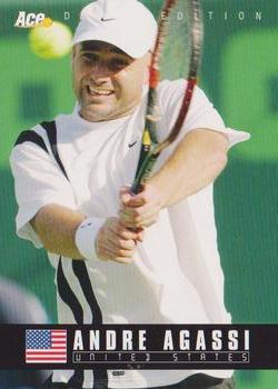 2005 Ace Authentic Debut Edition #03 Andre Agassi Front