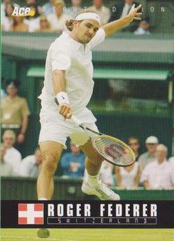 2005 Ace Authentic Debut Edition #05 Roger Federer Front