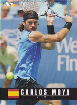 2005 Ace Authentic Debut Edition #13 Carlos Moya Front