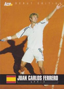 2005 Ace Authentic Debut Edition #25 Juan Carlos Ferrero Front