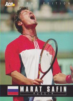 2005 Ace Authentic Debut Edition #33 Marat Safin Front