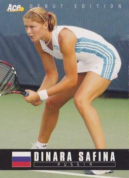 2005 Ace Authentic Debut Edition #46 Dinara Safina Front