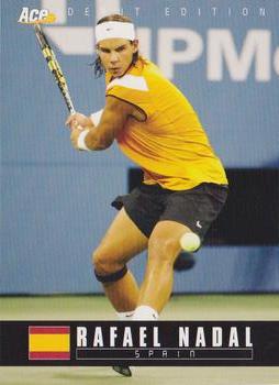 2005 Ace Authentic Debut Edition #53 Rafael Nadal Front