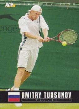 2005 Ace Authentic Debut Edition #54 Dmitry Tursunov Front