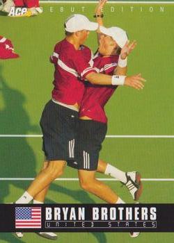 2005 Ace Authentic Debut Edition #63 Bryan Brothers (Bob Bryan / Mike Bryan) Front