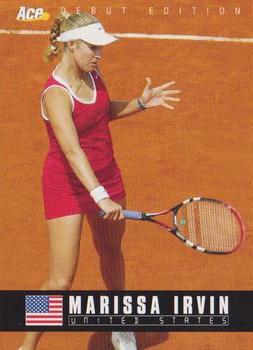 2005 Ace Authentic Debut Edition #73 Marissa Irvin Front