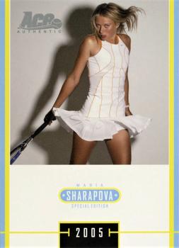 2005 Ace Authentic Sharapova SE #MS-6 Maria Sharapova Front