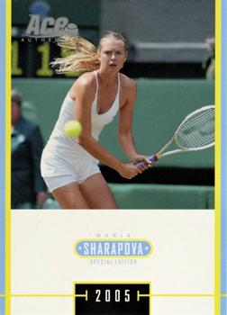 2005 Ace Authentic Sharapova SE #MS-7 Maria Sharapova Front