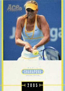 2005 Ace Authentic Sharapova SE #MS-10 Maria Sharapova Front