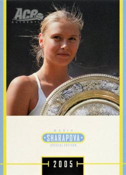 2005 Ace Authentic Sharapova SE #MS-27 Maria Sharapova Front