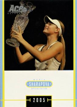 2005 Ace Authentic Sharapova SE #MS-32 Maria Sharapova Front