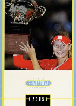 2005 Ace Authentic Sharapova SE #MS-45 Maria Sharapova Front