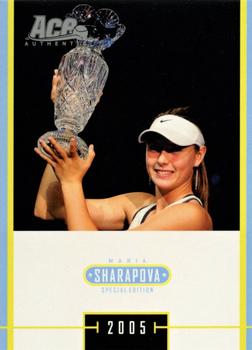 2005 Ace Authentic Sharapova SE #MS-46 Maria Sharapova Front