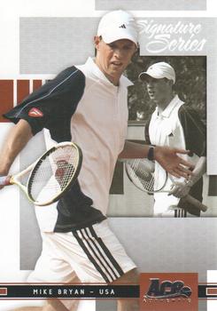 2005 Ace Authentic Signature Series #19 Mike Bryan Front