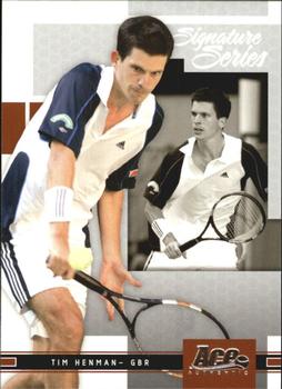 2005 Ace Authentic Signature Series #23 Tim Henman Front