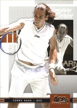 2005 Ace Authentic Signature Series #33 Tommy Haas Front