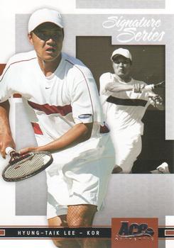 2005 Ace Authentic Signature Series #84 Hyung-Taik Lee Front
