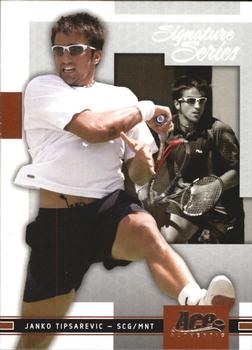 2005 Ace Authentic Signature Series #96 Janko Tipsarevic Front