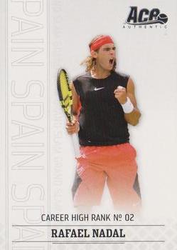 2006 Ace Authentic Grand Slam #17 Rafael Nadal Front