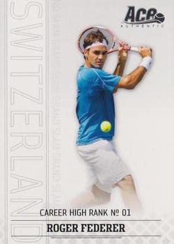 2006 Ace Authentic Grand Slam #18 Roger Federer Front