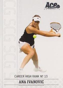 2006 Ace Authentic Grand Slam #19 Ana Ivanovic Front