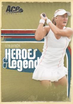 2006 Ace Authentic Heroes & Legends #3 Elena Baltacha Front