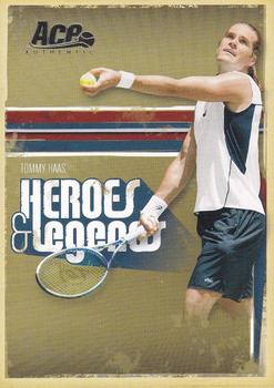 2006 Ace Authentic Heroes & Legends #33 Tommy Haas Front