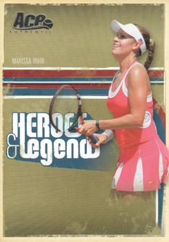 2006 Ace Authentic Heroes & Legends #41 Marissa Irvin Front
