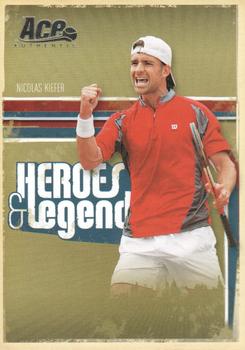 2006 Ace Authentic Heroes & Legends #47 Nicolas Kiefer Front