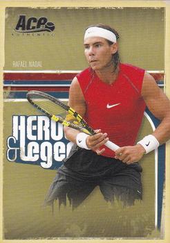 2006 Ace Authentic Heroes & Legends #65 Rafael Nadal Front