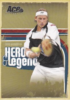 2006 Ace Authentic Heroes & Legends #67 David Nalbandian Front