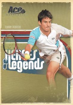 2006 Ace Authentic Heroes & Legends #74 Tommy Robredo Front