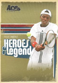 2006 Ace Authentic Heroes & Legends #88 Phillip Simmonds Front