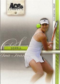 2007 Ace Authentic Straight Sets #3 Ana Ivanovic Front