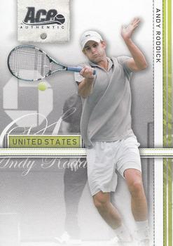 2007 Ace Authentic Straight Sets #5 Andy Roddick Front