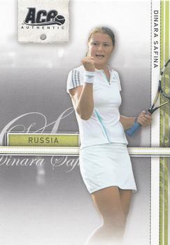 2007 Ace Authentic Straight Sets #12 Dinara Safina Front