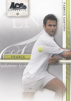 2007 Ace Authentic Straight Sets #14 Fabrice Santoro Front