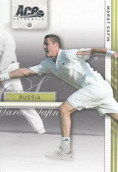 2007 Ace Authentic Straight Sets #22 Marat Safin Front