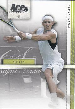 2007 Ace Authentic Straight Sets #31 Rafael Nadal Front