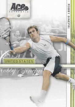 2007 Ace Authentic Straight Sets #33 Robby Ginepri Front