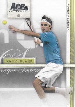 2007 Ace Authentic Straight Sets #34 Roger Federer Front