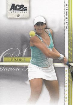 2007 Ace Authentic Straight Sets #35 Marion Bartoli Front