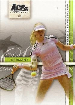 2007 Ace Authentic Straight Sets #8 Anna-Lena Groenefeld Front