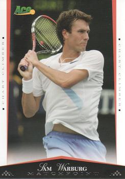 2008 Ace Authentic Match Point #45 Sam Warburg Front