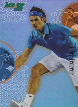 2011 Ace Authentic EX #79 Roger Federer Front