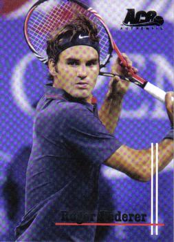 2011 Ace Authentic Match Point 2 #80 Roger Federer Front
